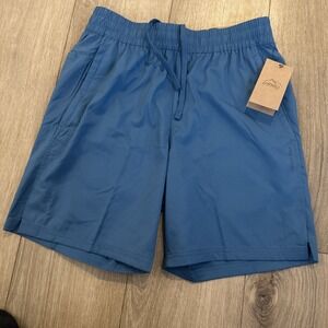 Unipro Trek Shorts Mens Qwick Dry‎ Stretch Outdoor Activewear Blue Small